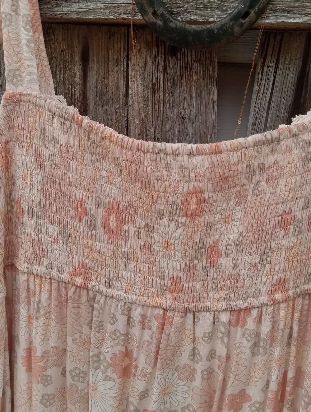 LC Lauren Conrad Button Front Tiered Maxi Dress, XL - Picture 5 of 6